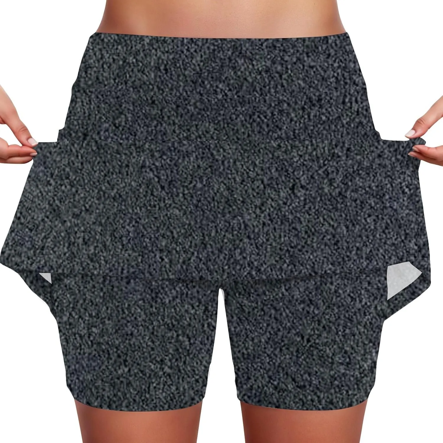 Plus Size Skorts for Women with Pockets Casual High Waist Athletic Golf Tennis Yoga Shorts Summer Beach Mini Skirts