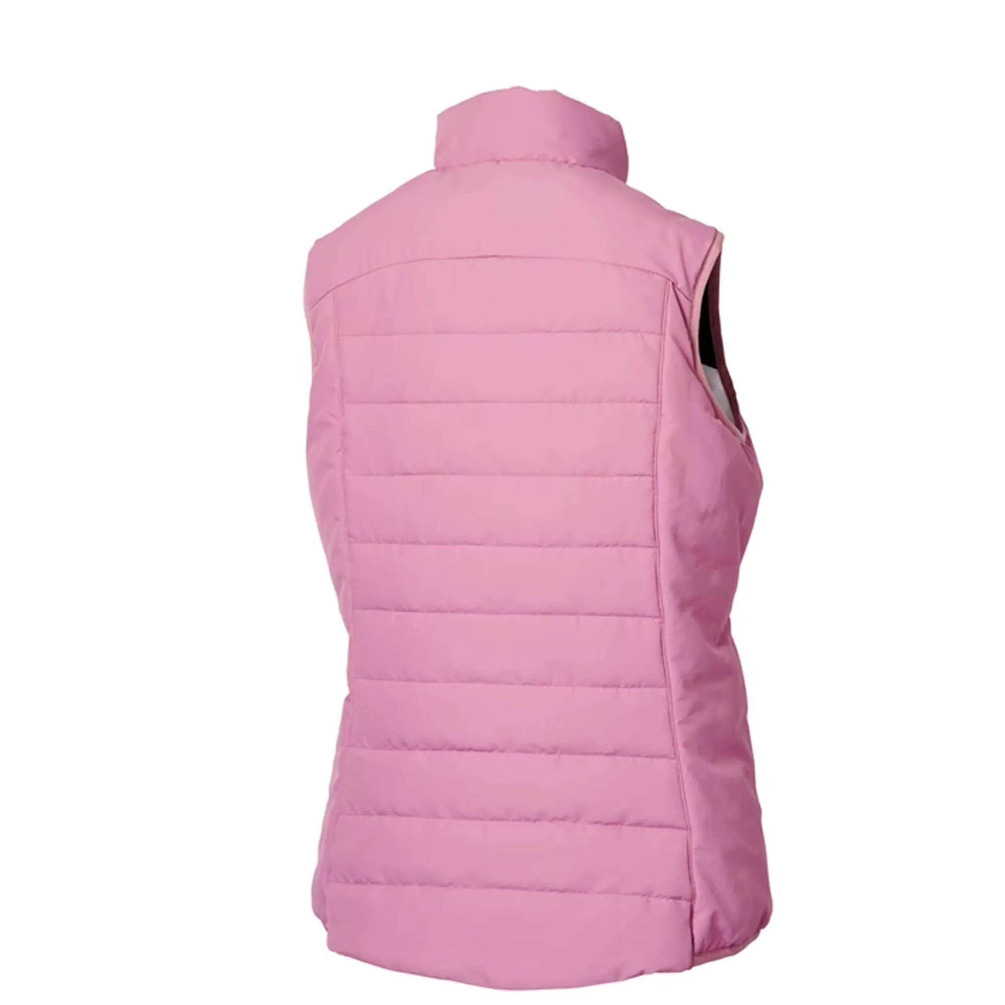 Polaris  Womens Dusty Rose Revolve Vest Reversible 3M Insulated Windbreak Warm