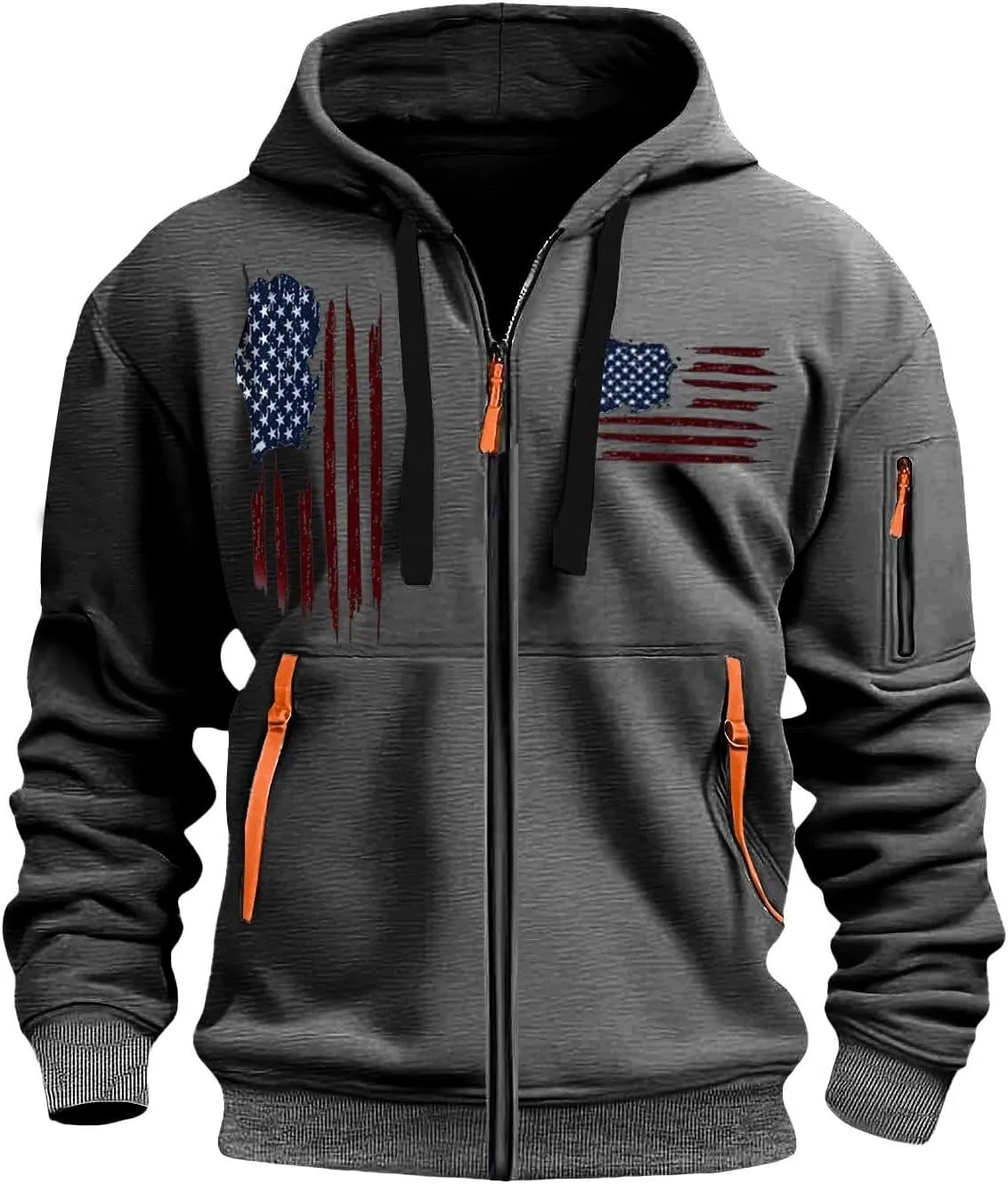 Quarter-Zip Fleece Sweatshirt Zipper Long Sleeved Hoodie Men Sweatshirt Sweatshirts Men Mens Hoodie Men Hoodies Mens