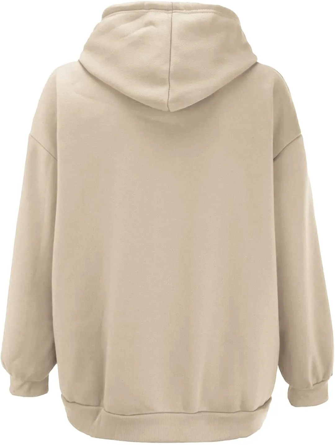 SHAOBGE Fall Sweatshirts for Women Zip Up Hoodies Oversized Sweatshirt Y2K Clothing Casual Drawstring Jacket with Pockets