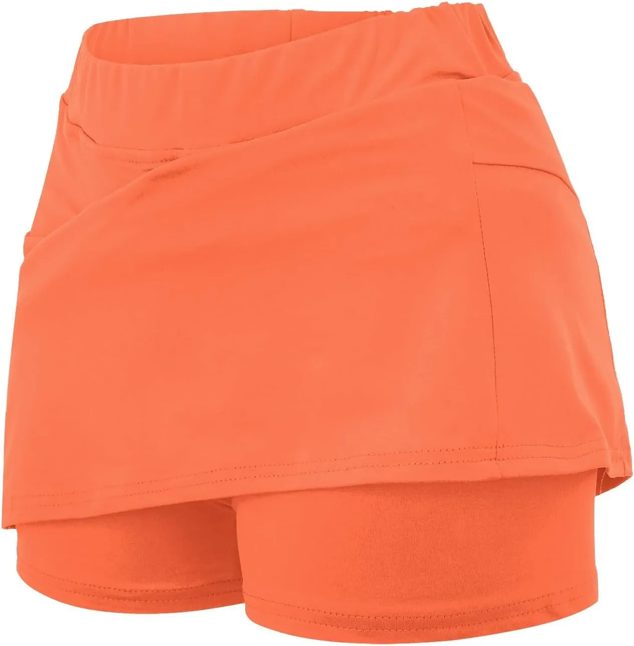 Skorts for Women with Pockets High Waist Tummy Control Yoga Shorts Dressy Casual Athletic Tennis Culottes Skirts