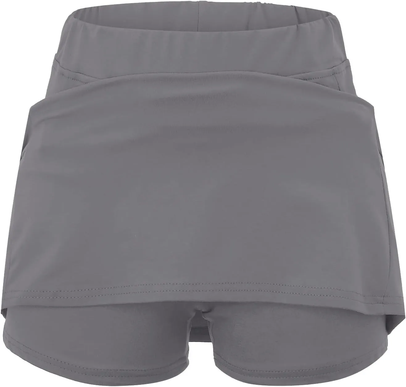 Skorts for Women with Pockets High Waist Tummy Control Yoga Shorts Dressy Casual Athletic Tennis Culottes Skirts