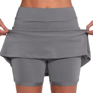 Skorts for Women with Pockets High Waist Tummy Control Yoga Shorts Dressy Casual Athletic Tennis Culottes Skirts