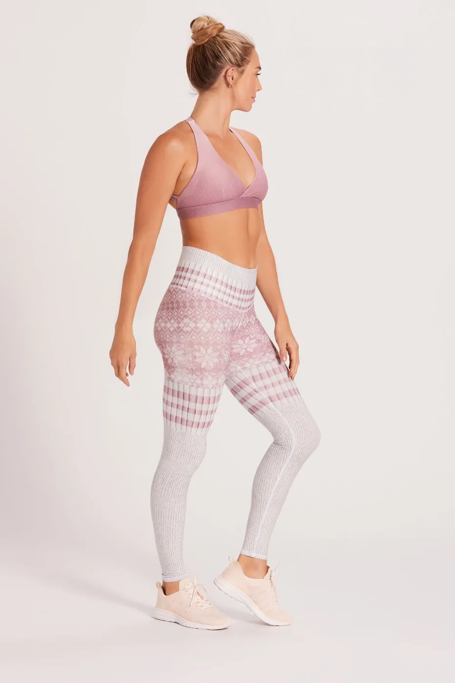 Sol Legging | Winter Snow Bunny