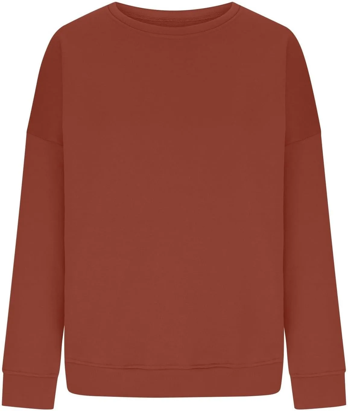 Sweatshirt for Women Crewneck Oversized Long Sleeve Pullover Loose Fit Casual Outfits Fall Sweatshirs 2024