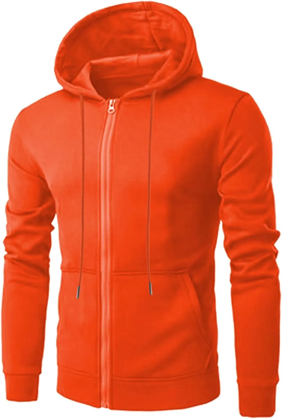 Sweatshirts for Men Hoodies Zipper,Mens Hooded Sweatshirts Fleece Hoodies Athletic Winter Long Sleeve Zip Up Pullover