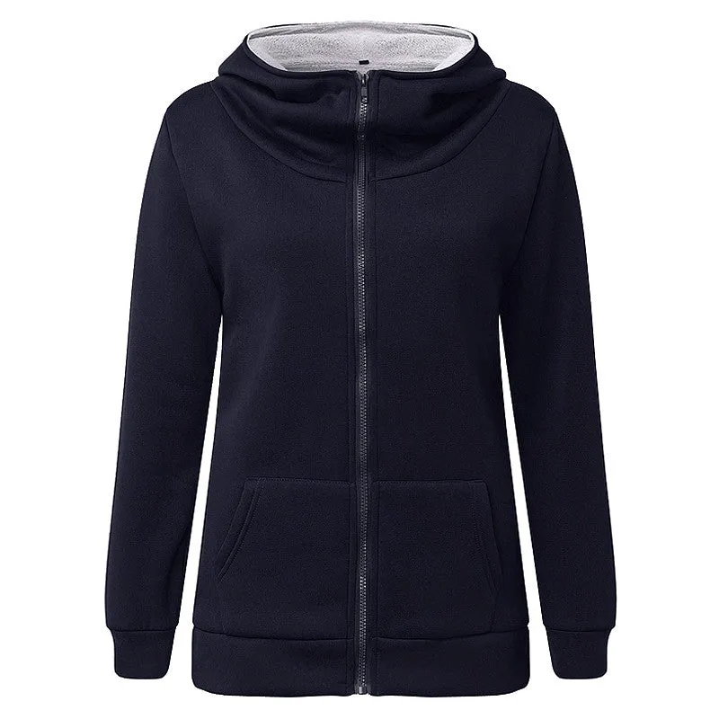 Winter Coats 2017 Autumn Women Long Hoodies Sweatshirts