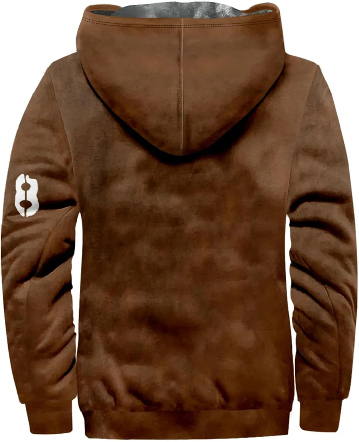 Winter Jackets for Men Heavyweight Sweatshirt Coat Hoodie Fleece Sherpa Lined Warm Jacket Zip Up Sweatshirt with Pockets