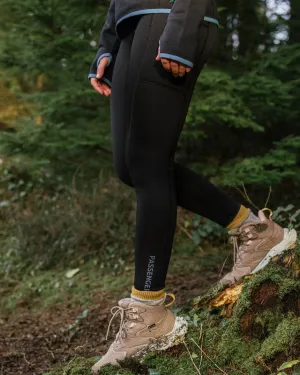 Wintergreen Recycled Polartec Legging - Black