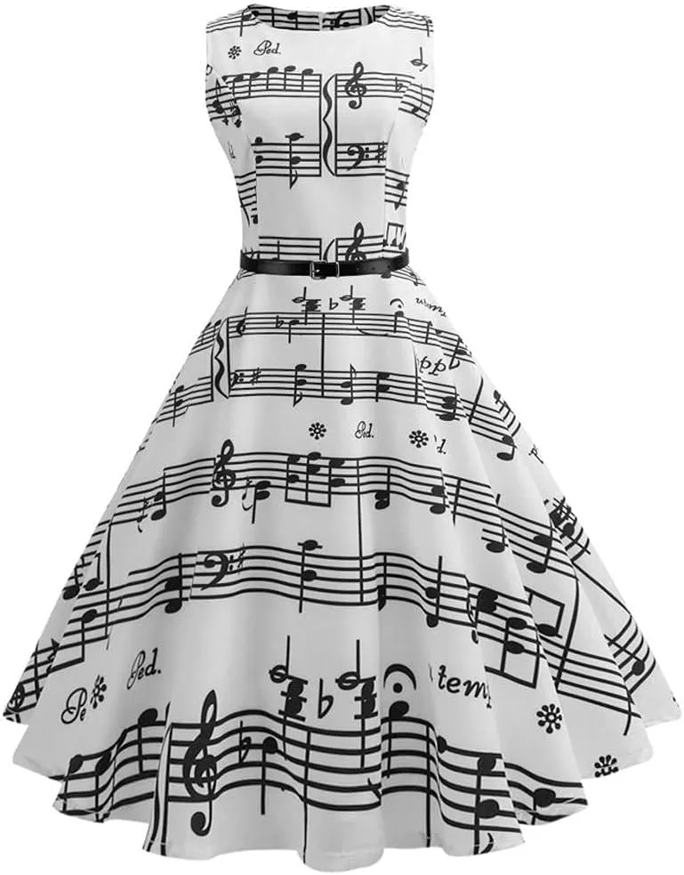 Women Summer Wedding Guest Dresses Knee Length Floral Elegant Cocktail Dresses Sleeveless Tunic Midi Dress