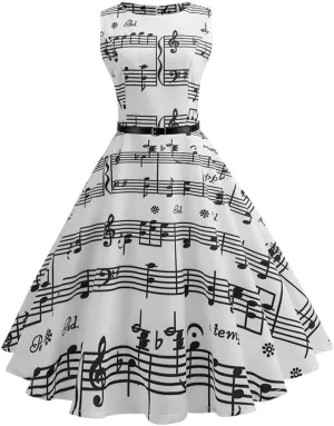 Women Summer Wedding Guest Dresses Knee Length Floral Elegant Cocktail Dresses Sleeveless Tunic Midi Dress