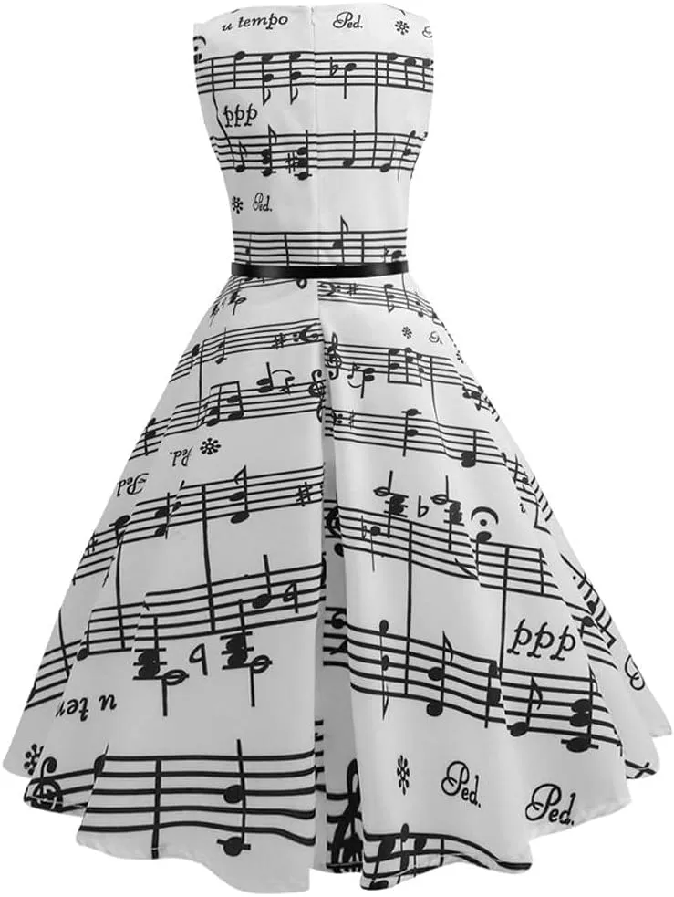 Women Summer Wedding Guest Dresses Knee Length Floral Elegant Cocktail Dresses Sleeveless Tunic Midi Dress