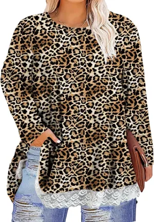 Women's 3/4 Sleeve Plus Size Top Work Business Casual Tunic Shirts Henley Button up Blouses
