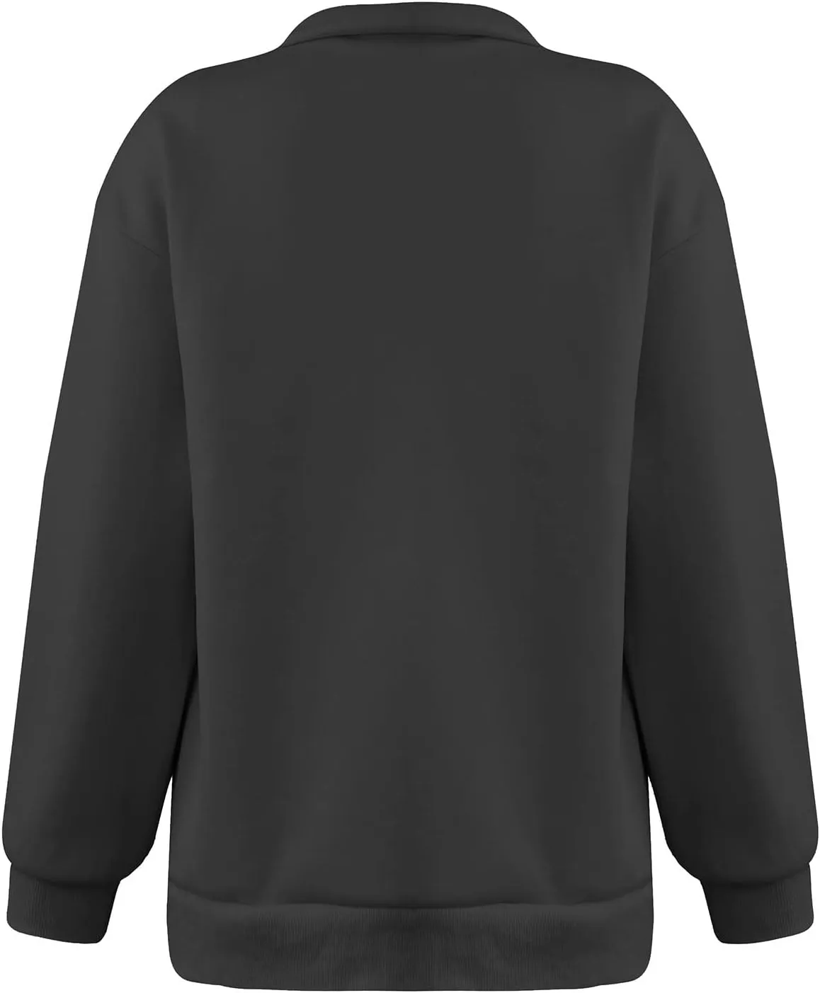 Womens Half Zip Pullover Oversized Sweatshirts Hoodies Fall Fashion Outfits 2024 Y2k Clothes