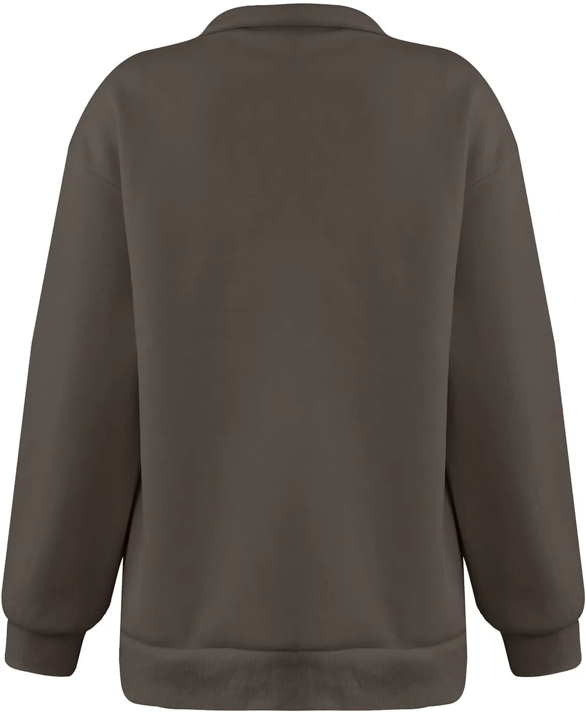 Womens Half Zip Pullover Oversized Sweatshirts Hoodies Fall Fashion Outfits 2024 Y2k Clothes