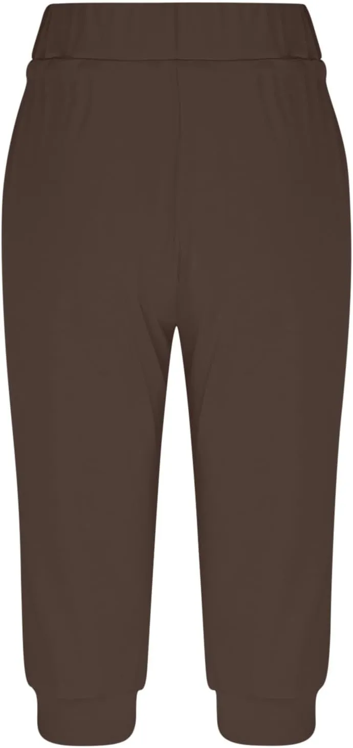 Womens Leggings High Waist Capri Pants Casual Comfy Yoga Corp Trousers Exercise Workout Soft Capris with Pockets