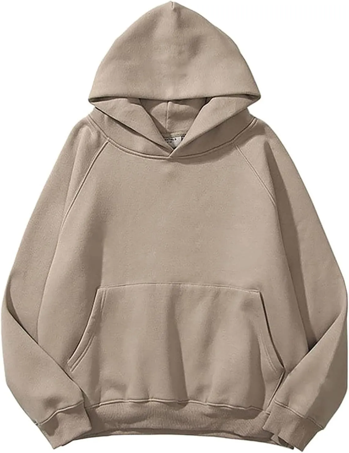 Womens Oversized Hoodies Long Sleeve Plain Sweatshirts With Pockets Winter Cute Pullover 2024 Fashion Tops