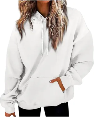 Womens Oversized Hoodies Neon Print Sweatshirt Fall Thin Long Sleeve Gradient Pullover Trendy Tie Dye Ombre Sweater