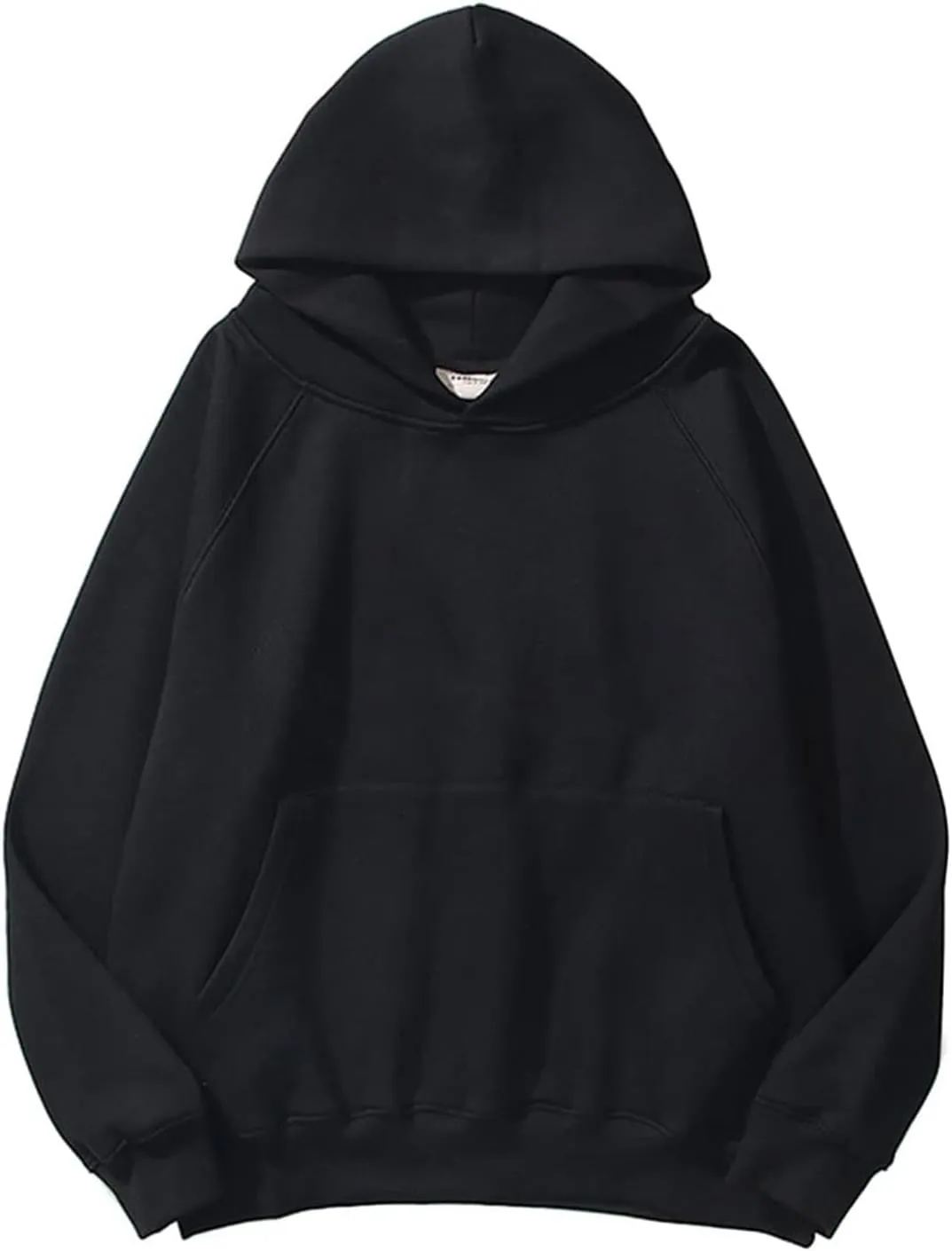 Women's Oversized Hoodies Solid Color Fleece Sweatshirts Long Sleeve Sweaters Pullover Fall Outfits with Pocket