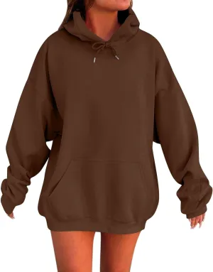 Womens Oversized Hoodies Winter Cotton Sweatshirts Pullover 2024 Fashion Tops Trendy Women Graphic Hoodies