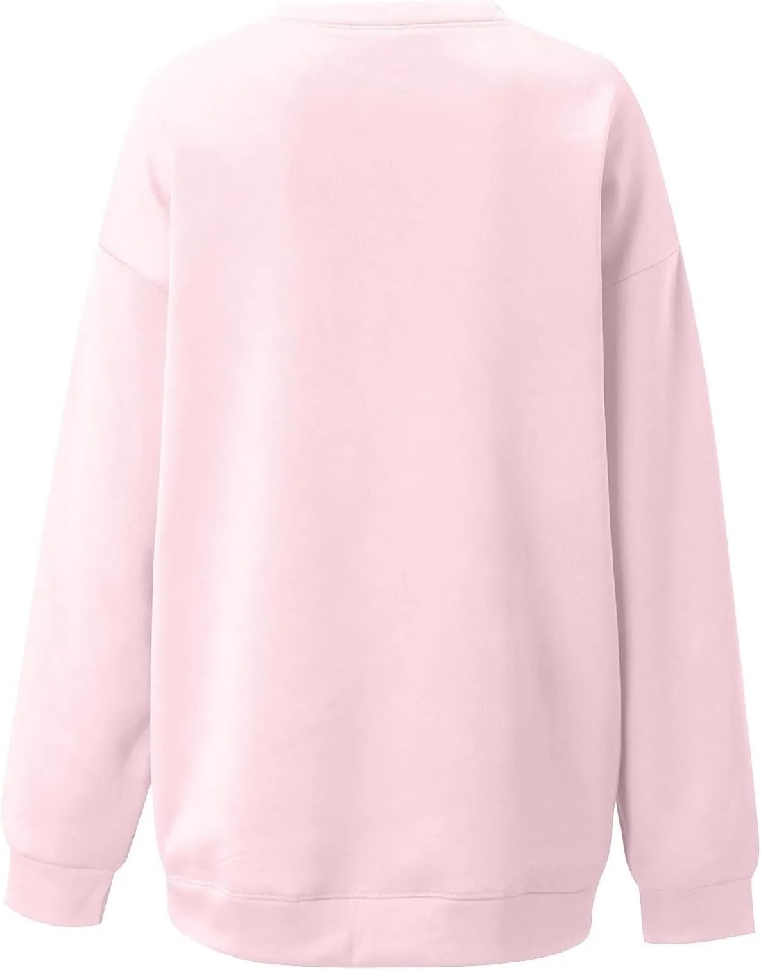 Womens Oversized Sweatshirts Casual Crewneck Long Sleeve Shirts Bow Cherry Printed Outfits Fall Comfy Clothes