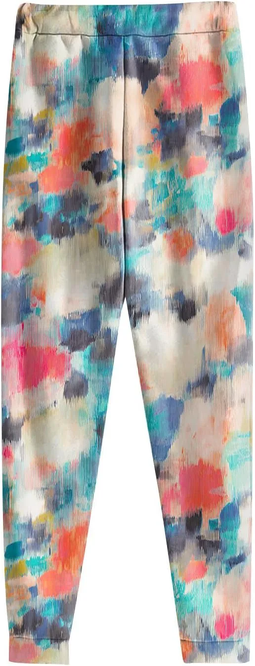 Womens Tie-Dye Sweatshirt Set,2 Piece Sport Outfits Fall Jogging Sport Sweatsuit Casual Long Sleeve Tracksuit