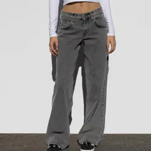 Women's Wide Leg Jeans, High Waisted Straight Leg Pants Loose Trendy Microelastic Boyfried Denim Pants with Pockets