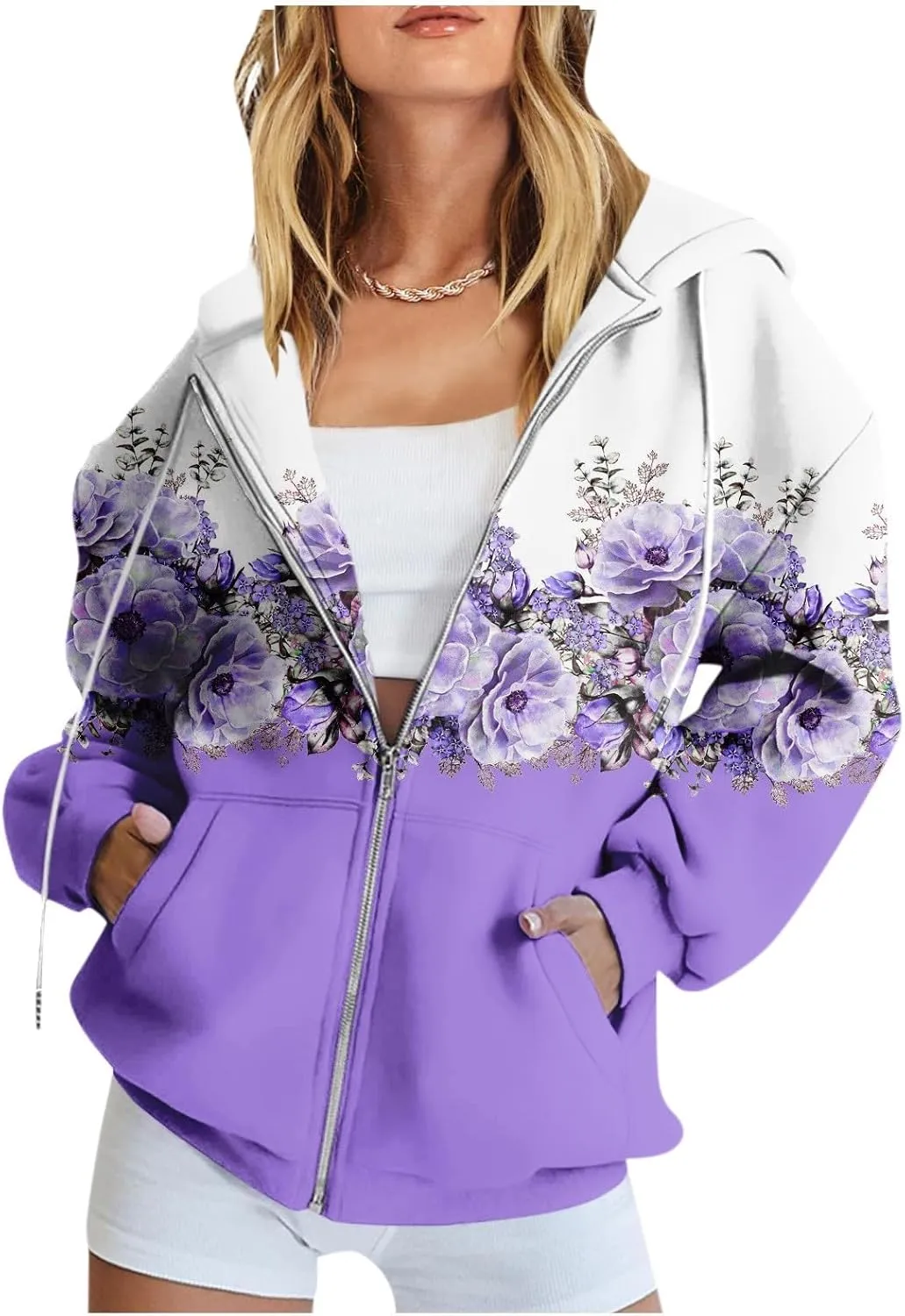 Womens Zip Up Hoodie Warm Coats For Women Plus Size Winter Jackets For Women Fall Clothes For Women 2023